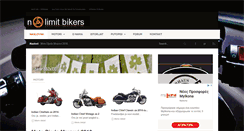 Desktop Screenshot of nolimitbikers.com