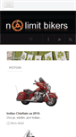 Mobile Screenshot of nolimitbikers.com